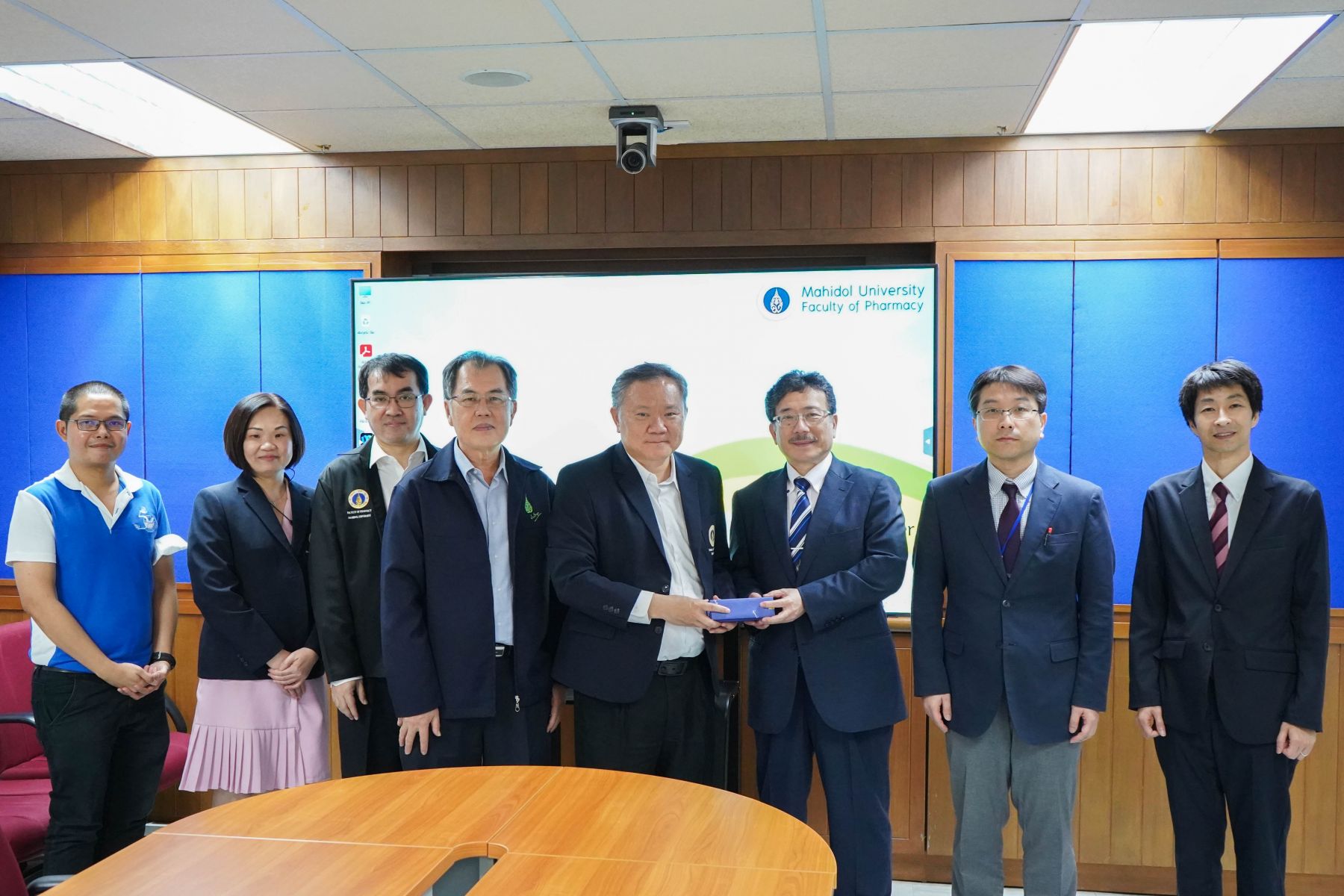 Visit of Chiba University Delegates
