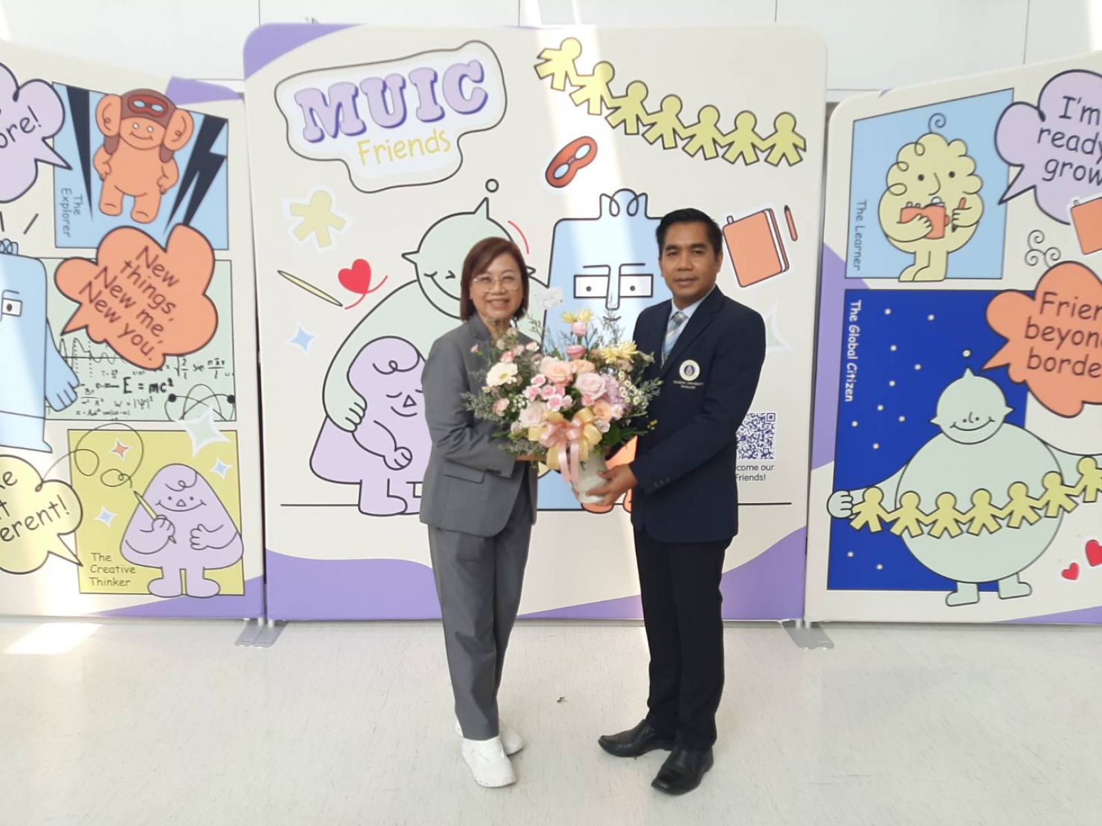เภสัชมหิดลร่วมงานวันคล้ายวันสถาปนาวิทยาลัยนานาชาติ