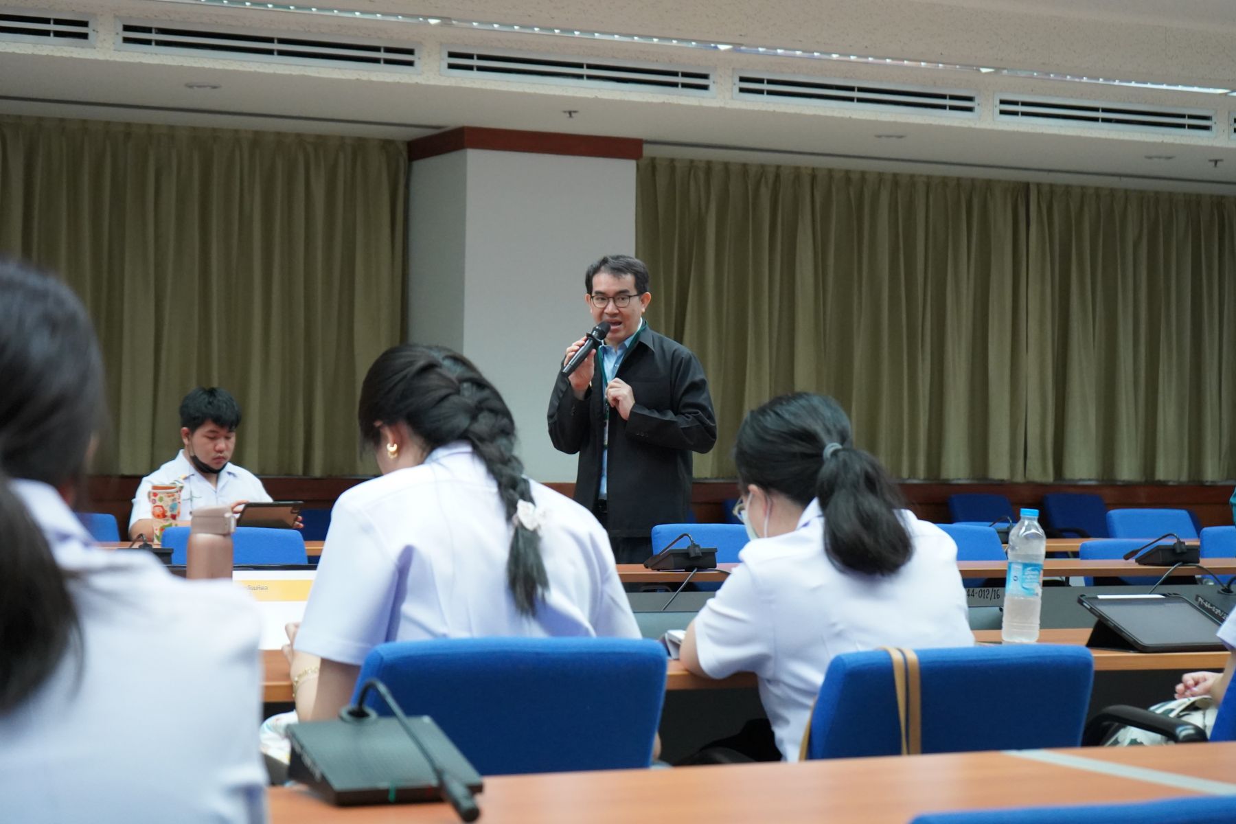 ปฐมนิเทศนักศึกษาฝึกงานชั้นปีที่ 6 สาขาการบริบาลทางเภสัชกรรม (Pharm.sci)