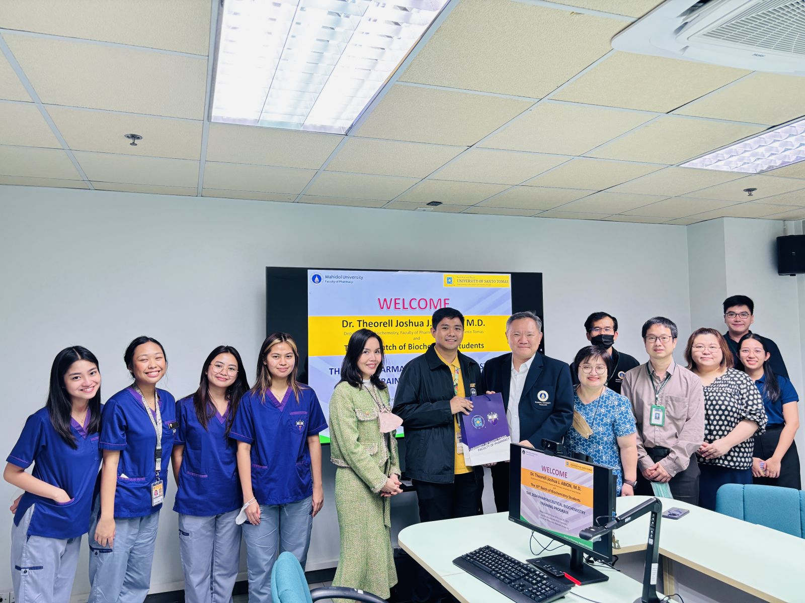 Orientation of Biochemistry UST students