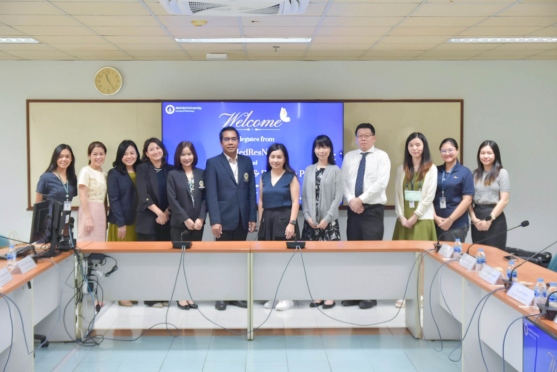 ต้อนรับผู้บริหาร MedResNet