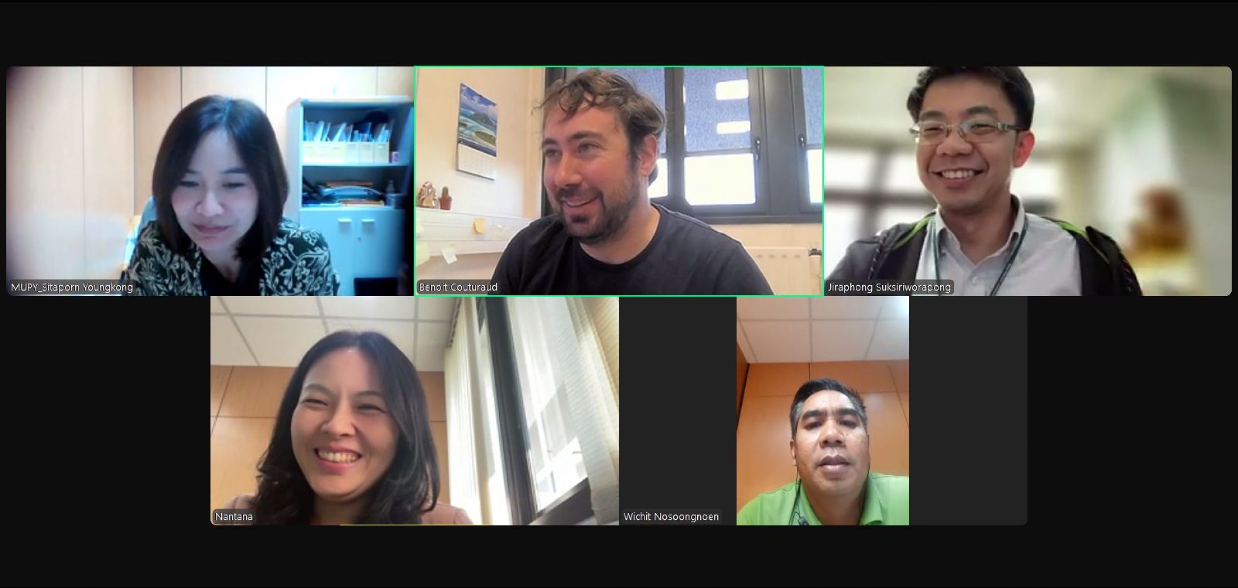 Zoom Meeting with Dr. Benoit Couturaud