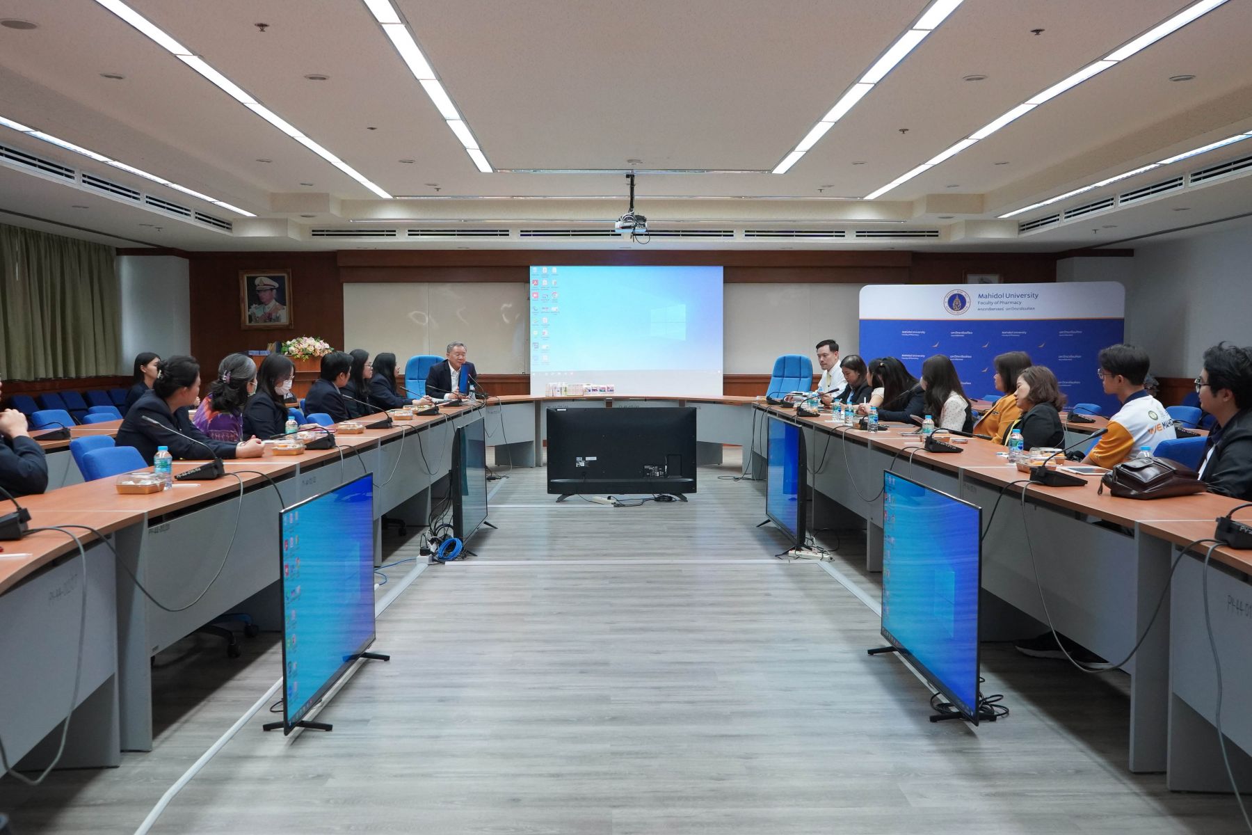 ต้อนรับคณะผู้บริหารสถาบันบริหารจัดการเทคโนโลยีและนวัตกรรม (iNT) มหาวิทยาลัยมหิดล