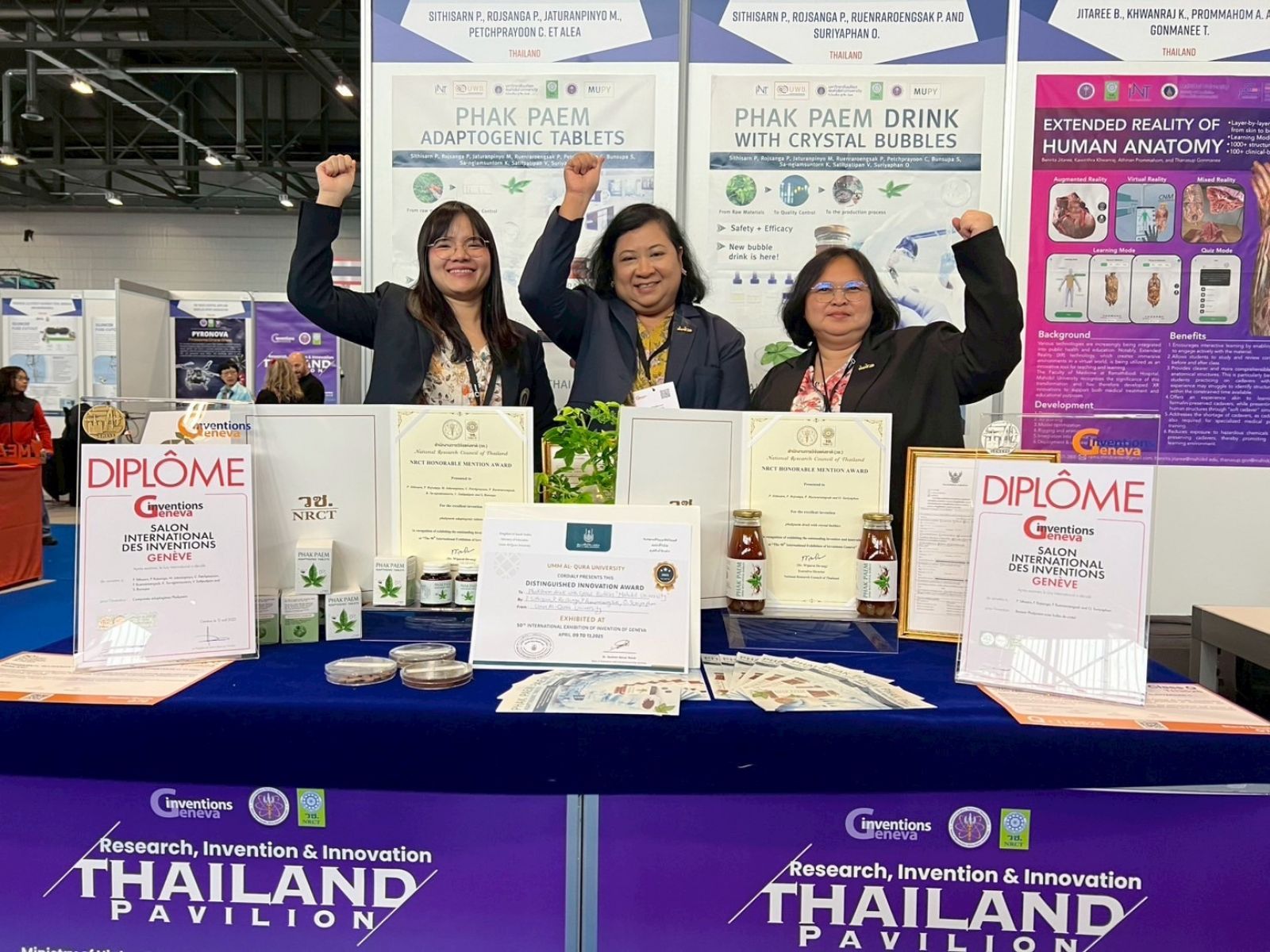 MUPY Showcased Innovative Herbal Inventions at the 50th International Exhibition of Inventions Geneva