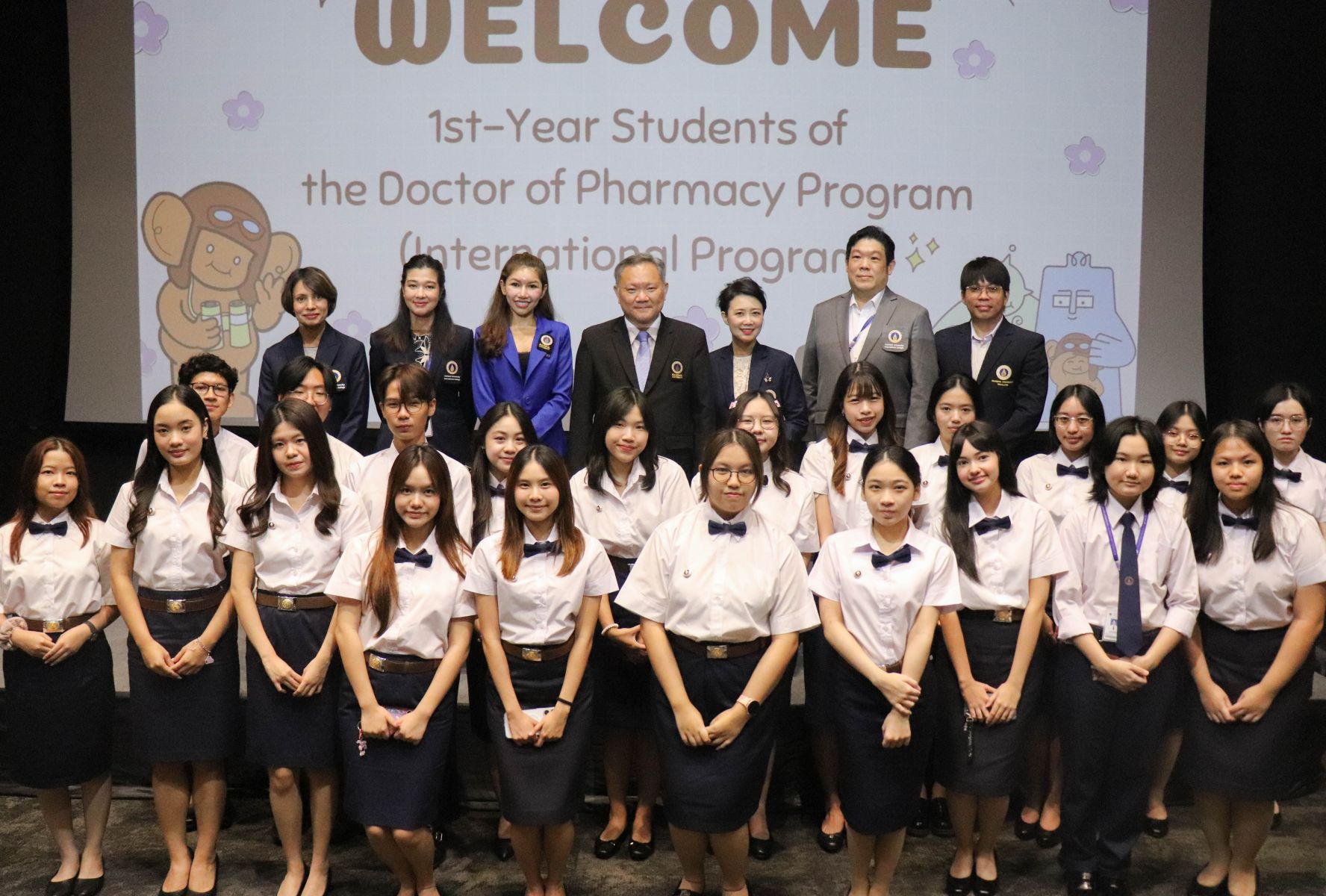 งานปฐมนิเทศนักศึกษาเภสัชศาสตร์ (หลักสูตรนานาชาติ)ชั้นปีที่ 1 ปีการศึกษา 2568 ณ วิทยาลัยนานาชาติ มหาวิทยาลัยมหิดล (MUIC)