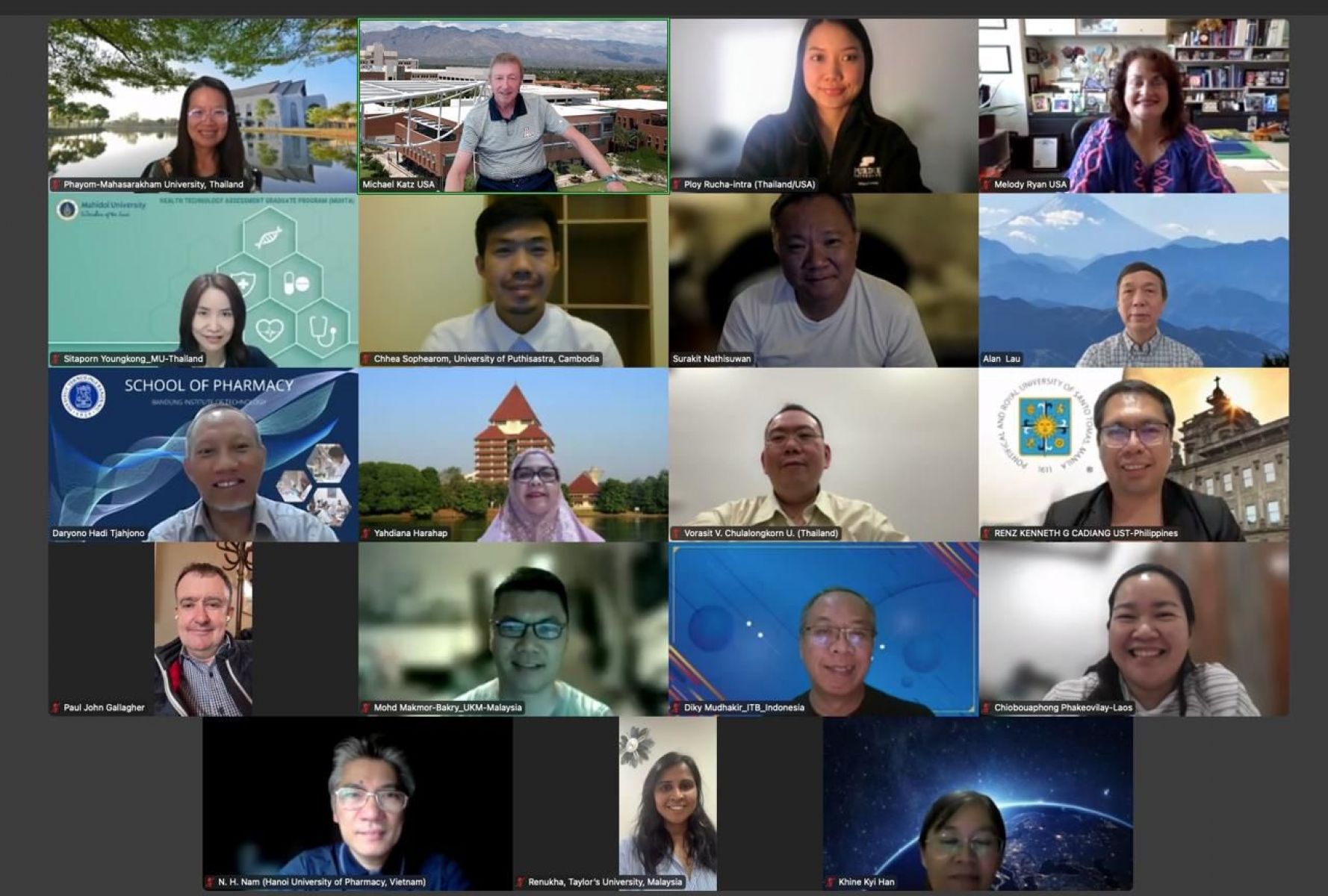 The the US-ASEAN Pharmacy Consortium Board Meeting