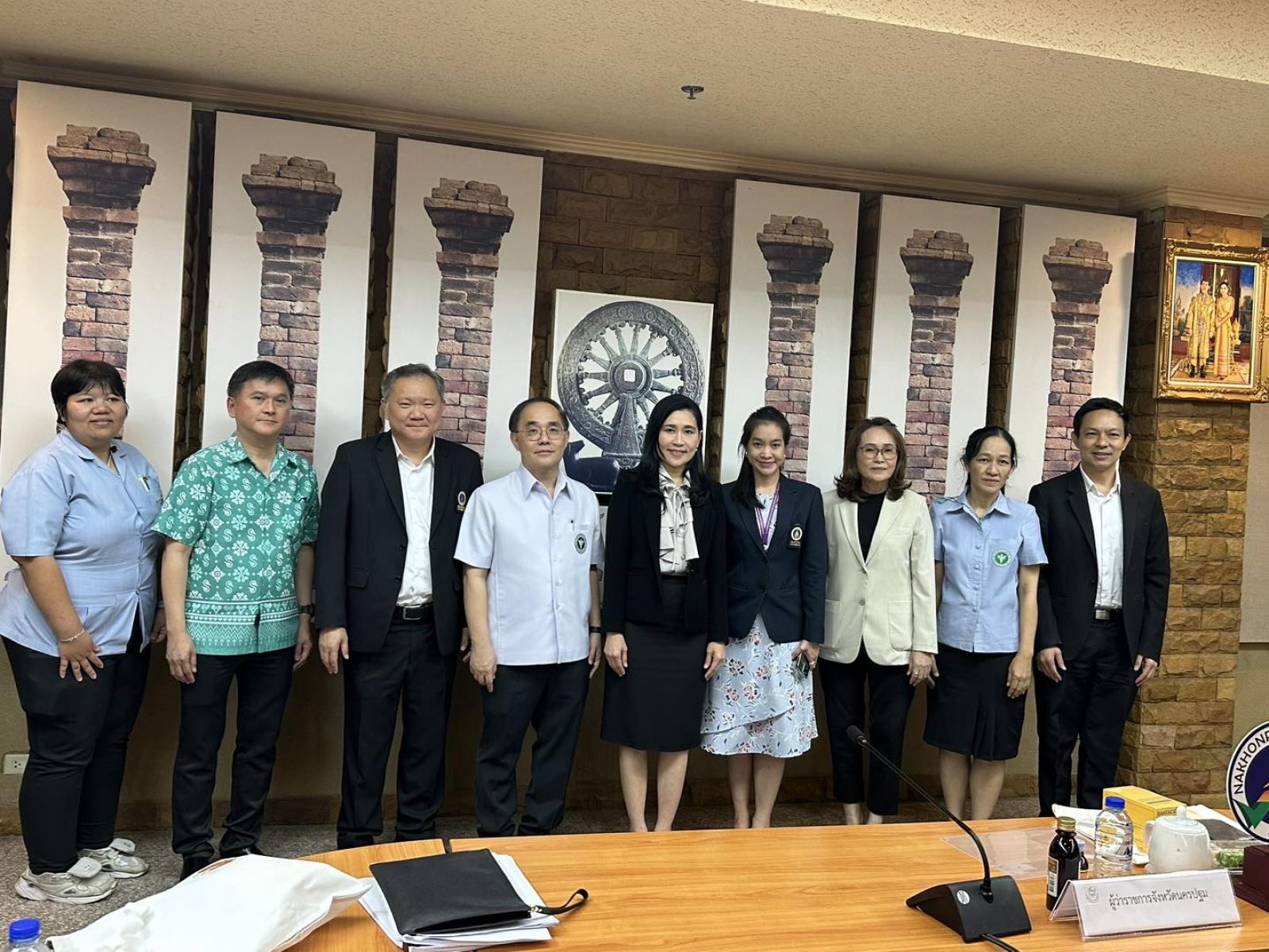 คณบดีเข้าร่วมการประชุม คณะกรรมการอำนวยการและขับเคลื่อนโครงการพัฒนาเมืองสมุนไพร (Herbal City) จังหวัดนครปฐม ครั้งที่ 1/2568 ณ ศาลากลางจังหวัดนครปฐม