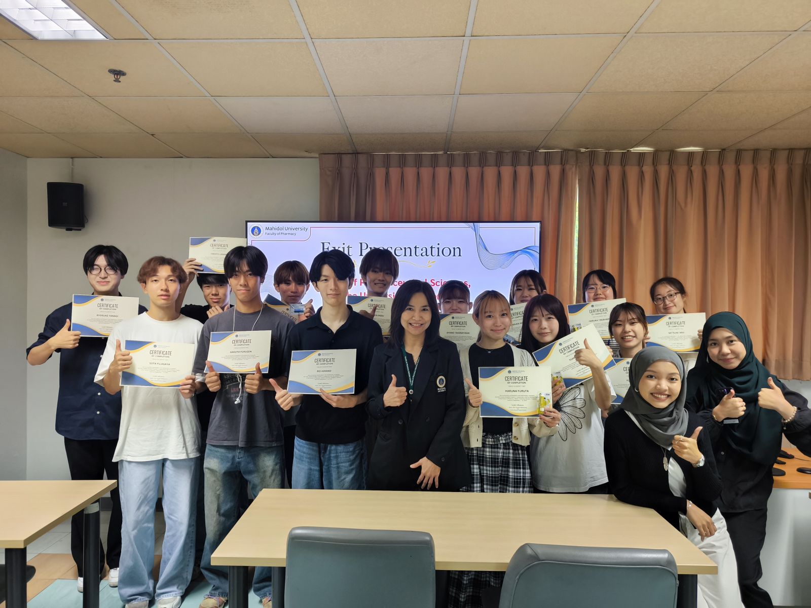 Chiba University: Exit Presentation