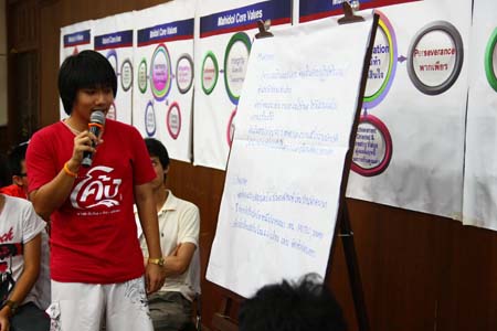 นักศึกษาได้รับคัดเลือกเป็นเลขาธิการสหพันธ์นิสิตนักศึกษาเภสัชศาสตร์แห่งประเทศไทย(สนนท.)