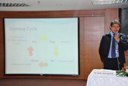 โครงการฝึกอบรม PDCA กับการพัฒนาคุณภาพงาน ครั้งที่ 2