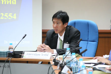 กรรมการเยี่ยมสำรวจ MUQD รอบปีงบประมาณ 2554
