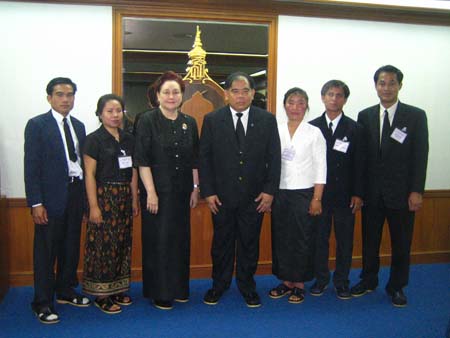 คณะเภสัชศาสตร์ให้การฝึกอบรมเทคโนโลยีทางแพทย์และสาธารณสุขสำหรับบุคลากรทางการแพทย์จากสาธารณรัฐประชาธิปไตยประชาชนลาว ปี 2551
