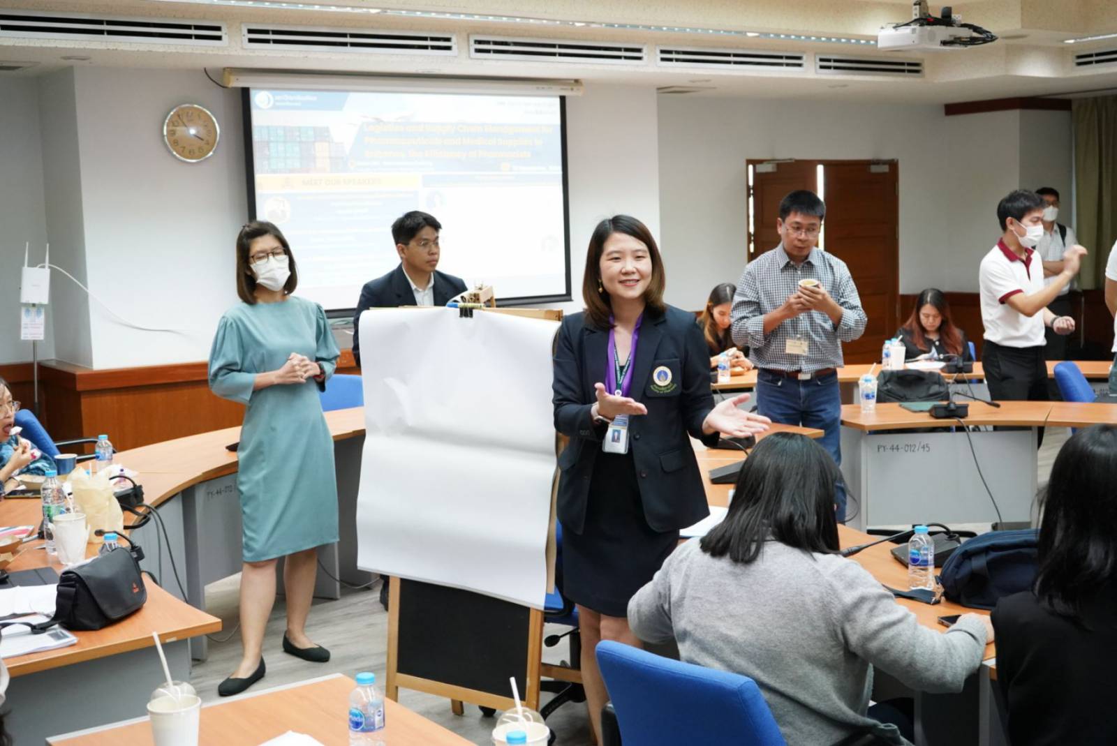 ภาควิชาเภสัชกรรมจัดประชุมวิชาการ เรื่อง การจัดการโลจิสติกส์และซัพพลายเชนของยาและเวชภัณฑ์ เพื่อยกระดับประสิทธิภาพการทำงานของเภสัชกร