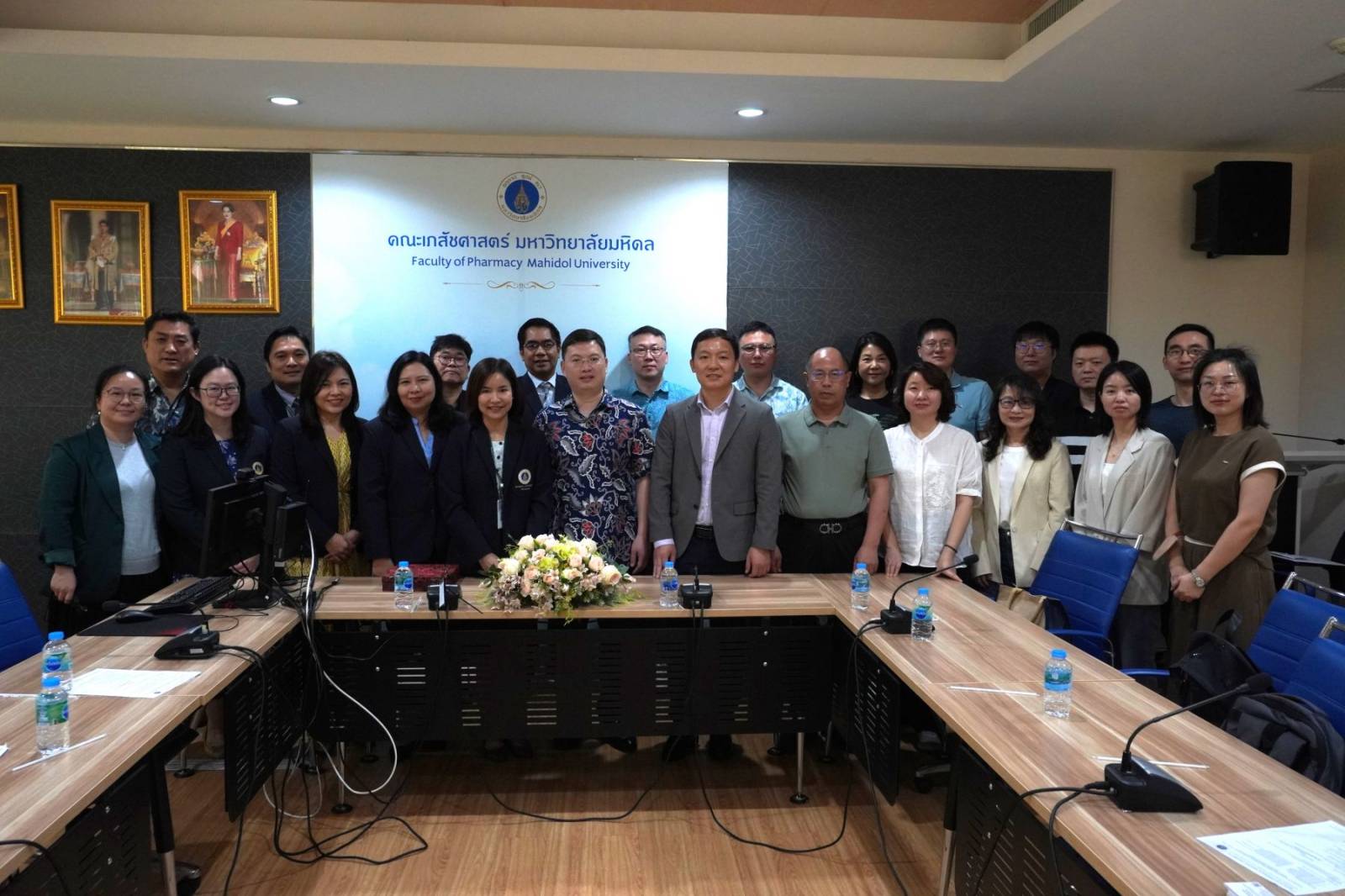เภสัชมหิดล ต้อนรับคณะผู้บริหารจาก บริษัท เซี่ยงไฮ้ ฟาร์มา (ประเทศไทย) จำกัด (Shanghai Pharma (Thailand))