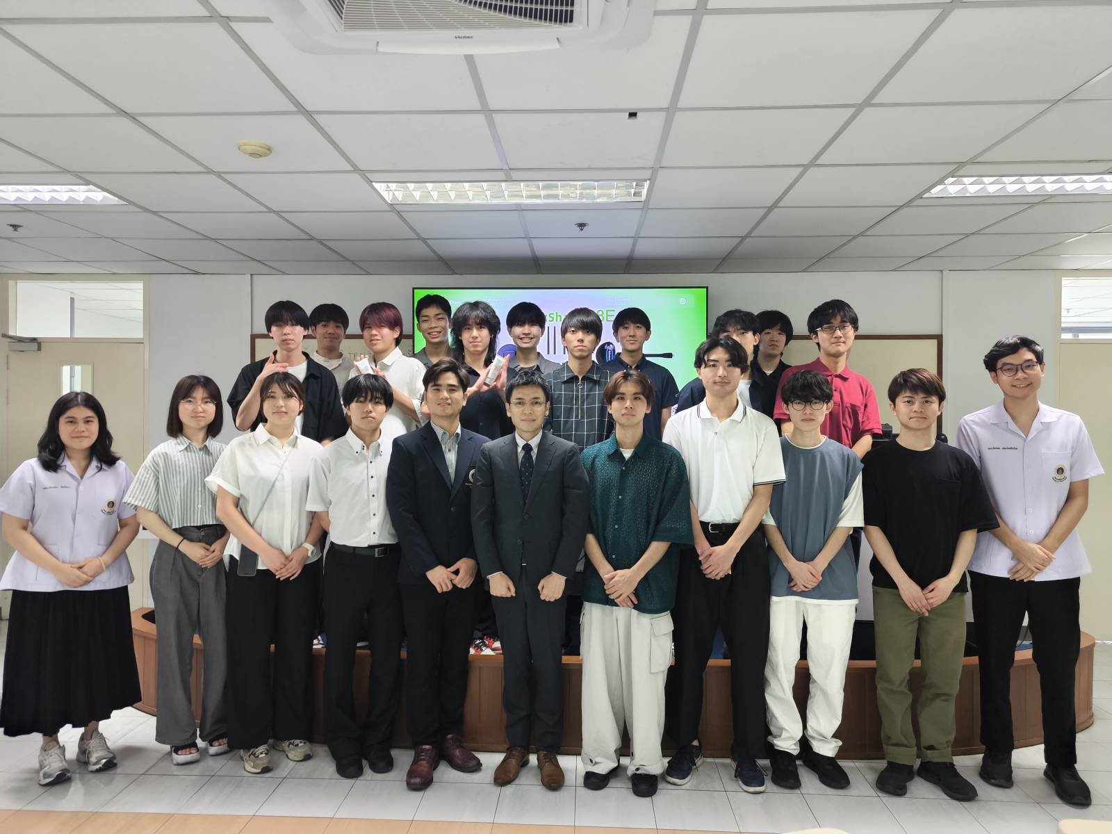 งานวิเทศสัมพันธ์ฯ จัดนำเสนอผลการเรียนรู้ของนักศึกษาแลกเปลี่ยนจาก Chiba University ประเทศญี่ปุ่น