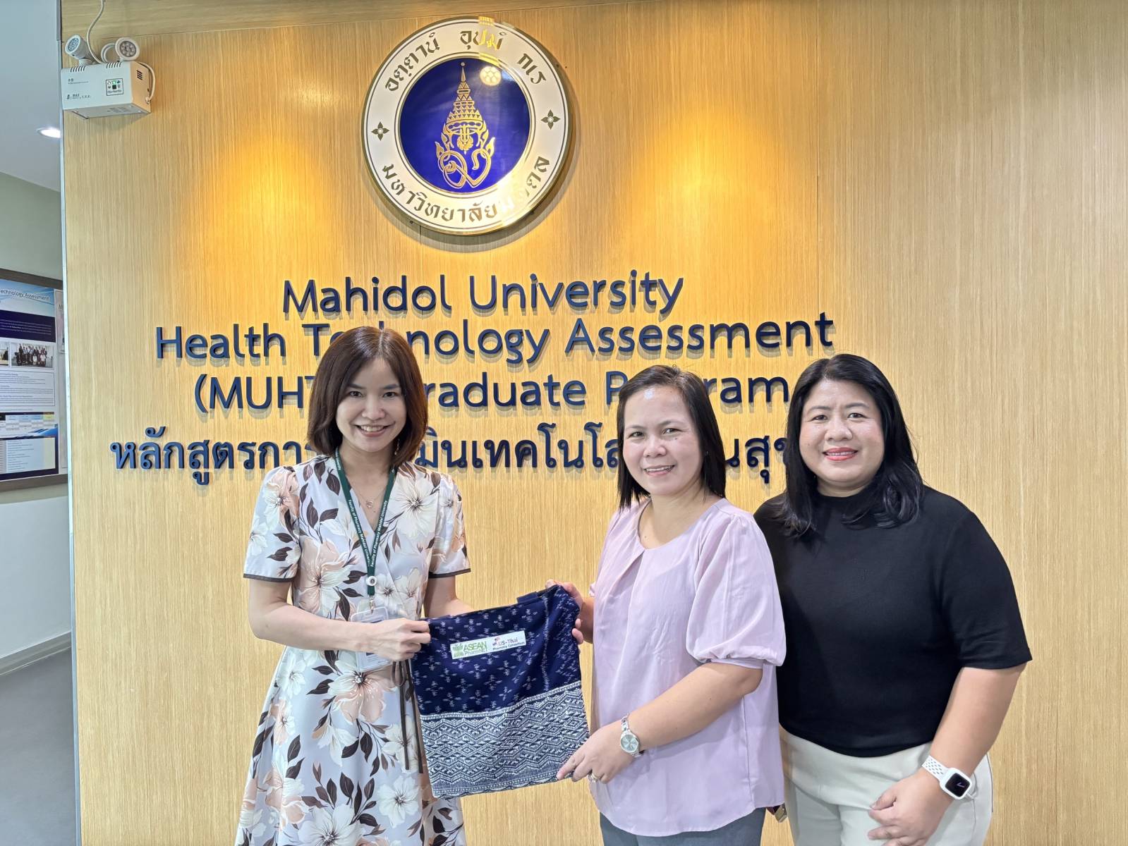 เภสัชมหิดลให้การต้อนรับอาจารย์อาคันตุกะจาก University of the Immaculate Conception ประเทศฟิลิปปินส์