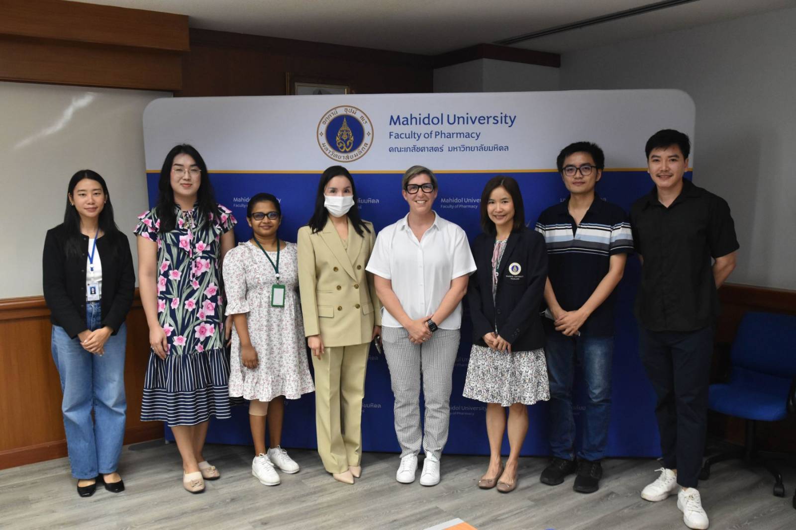 เภสัชมหิดลให้การต้อนรับนักวิจัยจาก School of Infection & Immunity, University of Glasgow สหราชอาณาจักร