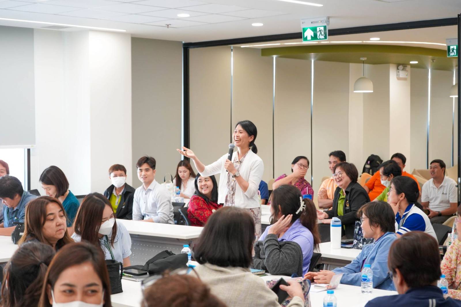 งานกลยุทธ์และแผนจัดฝึกอบรมเตรียมความพร้อม การจัดทำแผนความต่อเนื่องในการดำเนินงานในสถานการณ์ฉุกเฉิน (แผ่นดินไหว)