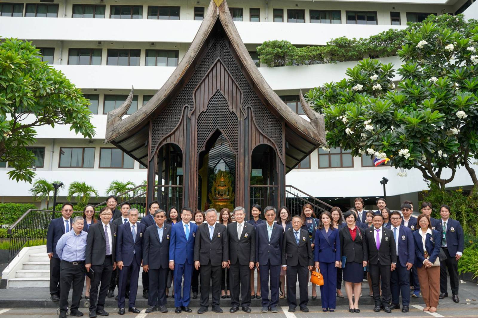 เภสัชมหิดล ต้อนรับสภามหาวิทยาลัย เยี่ยมชมและติดตามผลการดำเนินงานประจำปี 2568