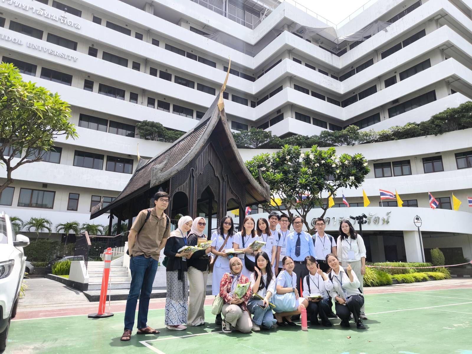 งานวิเทศสัมพันธ์ฯ จัดปฐมนิเทศโครงการแลกเปลี่ยนนักศึกษาต่างชาติ Bhe Saj Sawasdee Program ประจำปี 2568