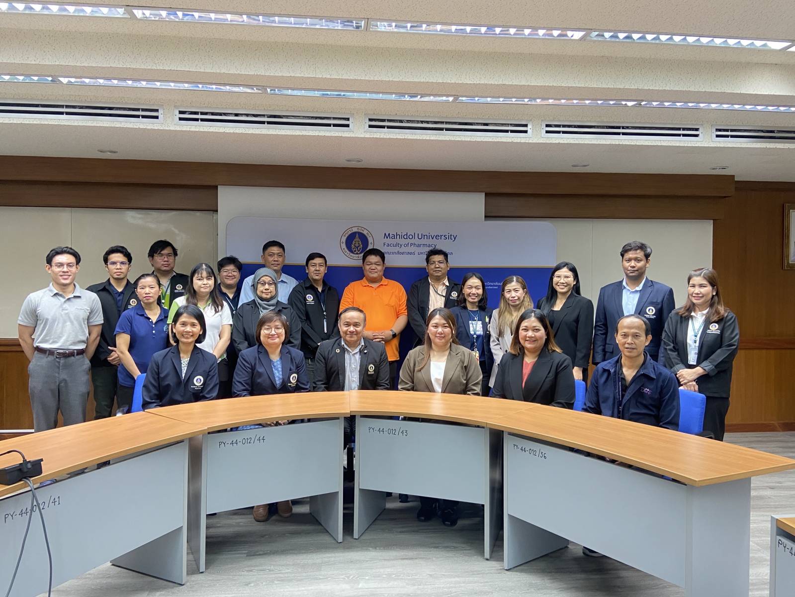 เภสัชมหิดลรับการตรวจประเมินด้านความปลอดภัย อาชีวอนามัย และสภาพแวดล้อมในการทำงาน ประจำปี 2568