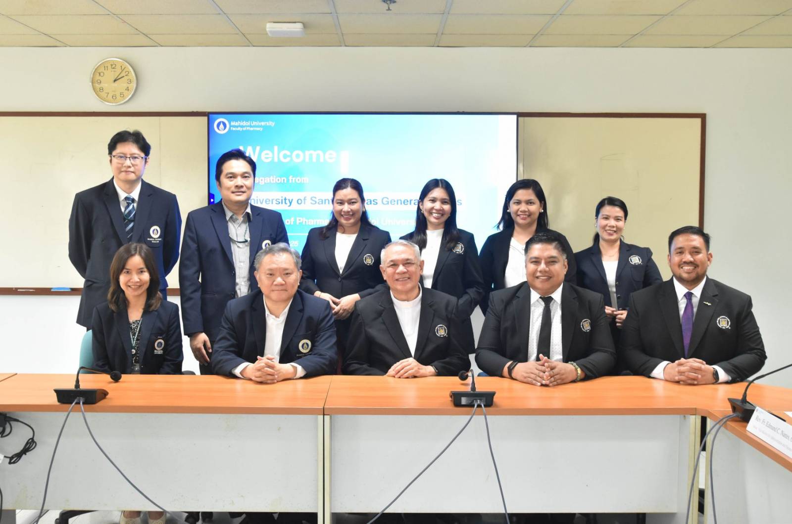 เภสัชมหิดลให้การต้อนรับคณะผู้แทนจาก UST General Santos เสริมสร้างความร่วมมือทางวิชาการ