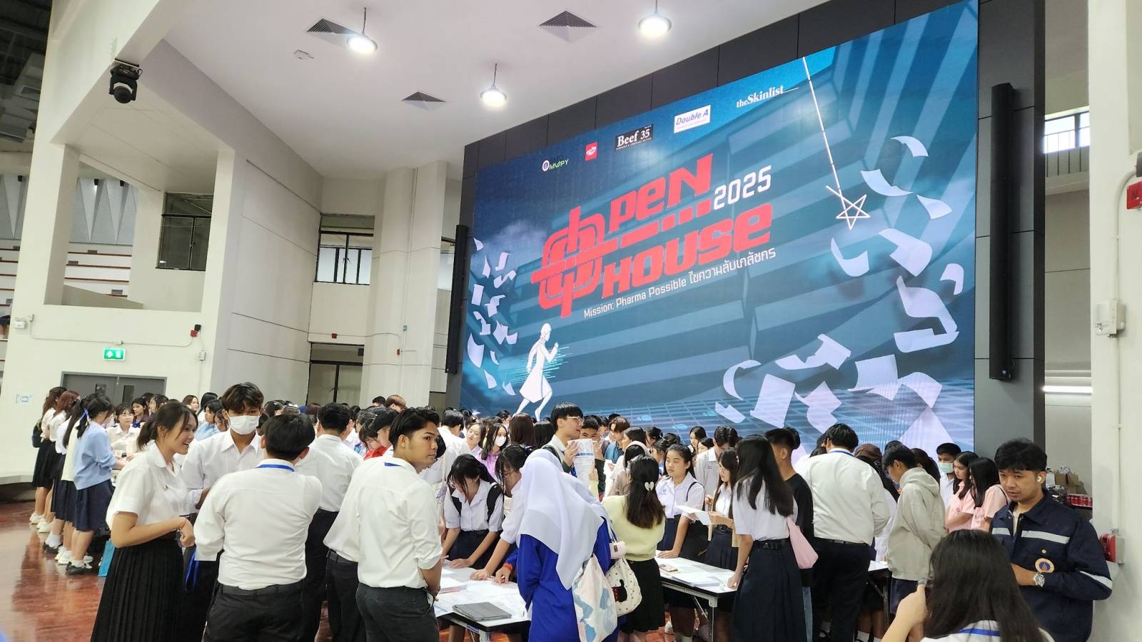 เภสัชมหิดลร่วมงานมหิดลวิชาการ เปิดบ้านมหิดล ประจำปี 2568 ภายใต้ธีม “Mission : Pharma Possible ไขความลับเภสัชกร”
