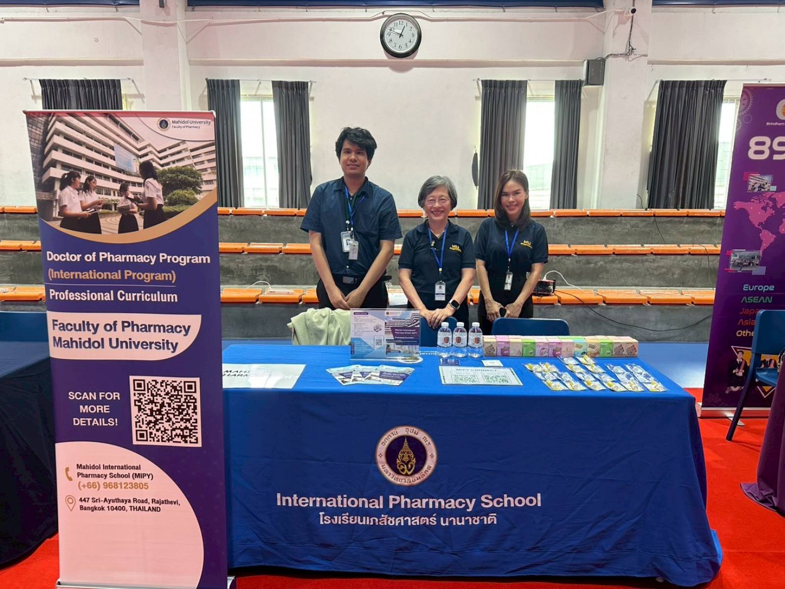 โรงเรียนเภสัชศาสตร์นานาชาติ เภสัชมหิดล เข้าประชาสัมพันธ์หลักสูตรฯ ณ Thai-Chinese International School จังหวัดสมุทรปราการ
