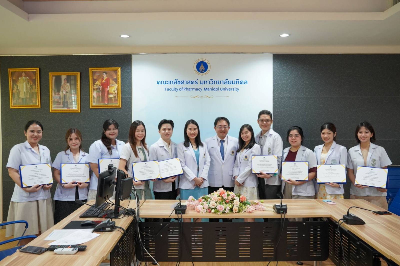 ภาควิชาเภสัชกรรม จัดพิธีปิดหลักสูตรการฝึกอบรมระยะสั้นการบริบาลทางเภสัชกรรม ประจำปีงบประมาณ 2568 (รอบที่ 3)