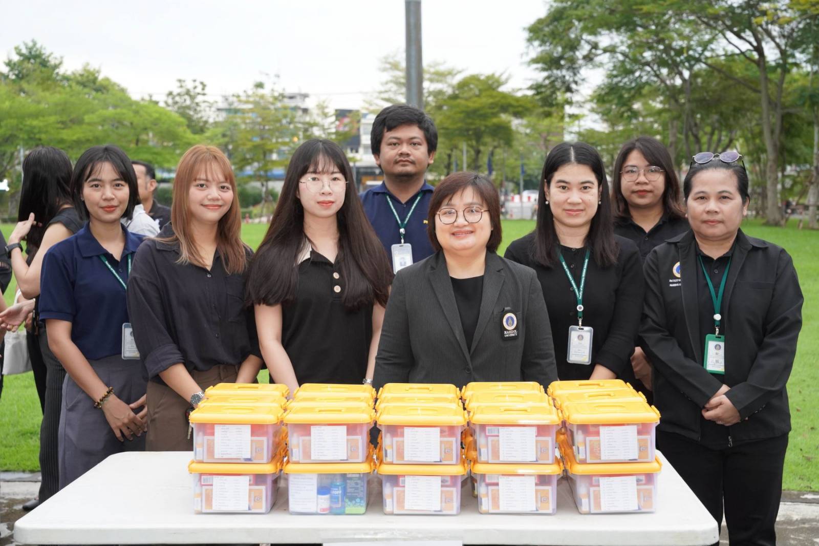 เภสัชมหิดลเข้าร่วมพิธีบำเพ็ญกุศลปัณรสมวาร (15 วัน) ถวายเป็นพระราชกุศลแด่ สมเด็จพระนางเจ้าสิริกิตพระบรมราชินีนาถ พระบรมราชชนนีพันปีหลวง