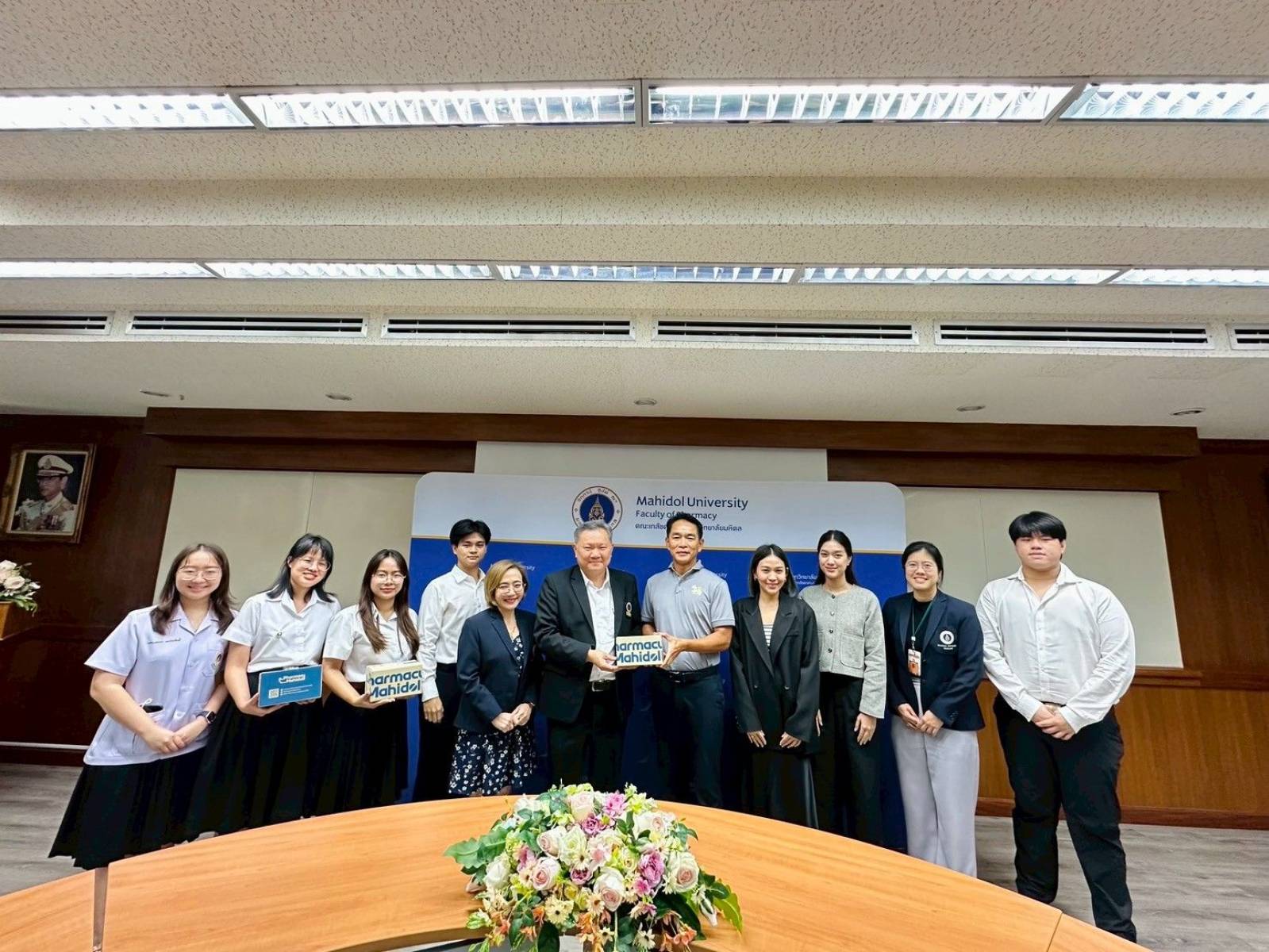 เภสัชมหิดลต้อนรับผู้บริหารบริษัทบุญรอดบริวเวอรี่ ร่วมขับเคลื่อนพันธกิจทางการศึกษาและการพัฒนาที่ยั่งยืน