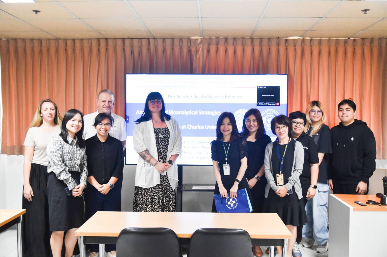 เภสัชมหิดลจัดบรรยายพิเศษโดยวิทยากรจาก Faculty of Pharmacy in Hradec Kralove, Charles University สาธารณรัฐเช็ก