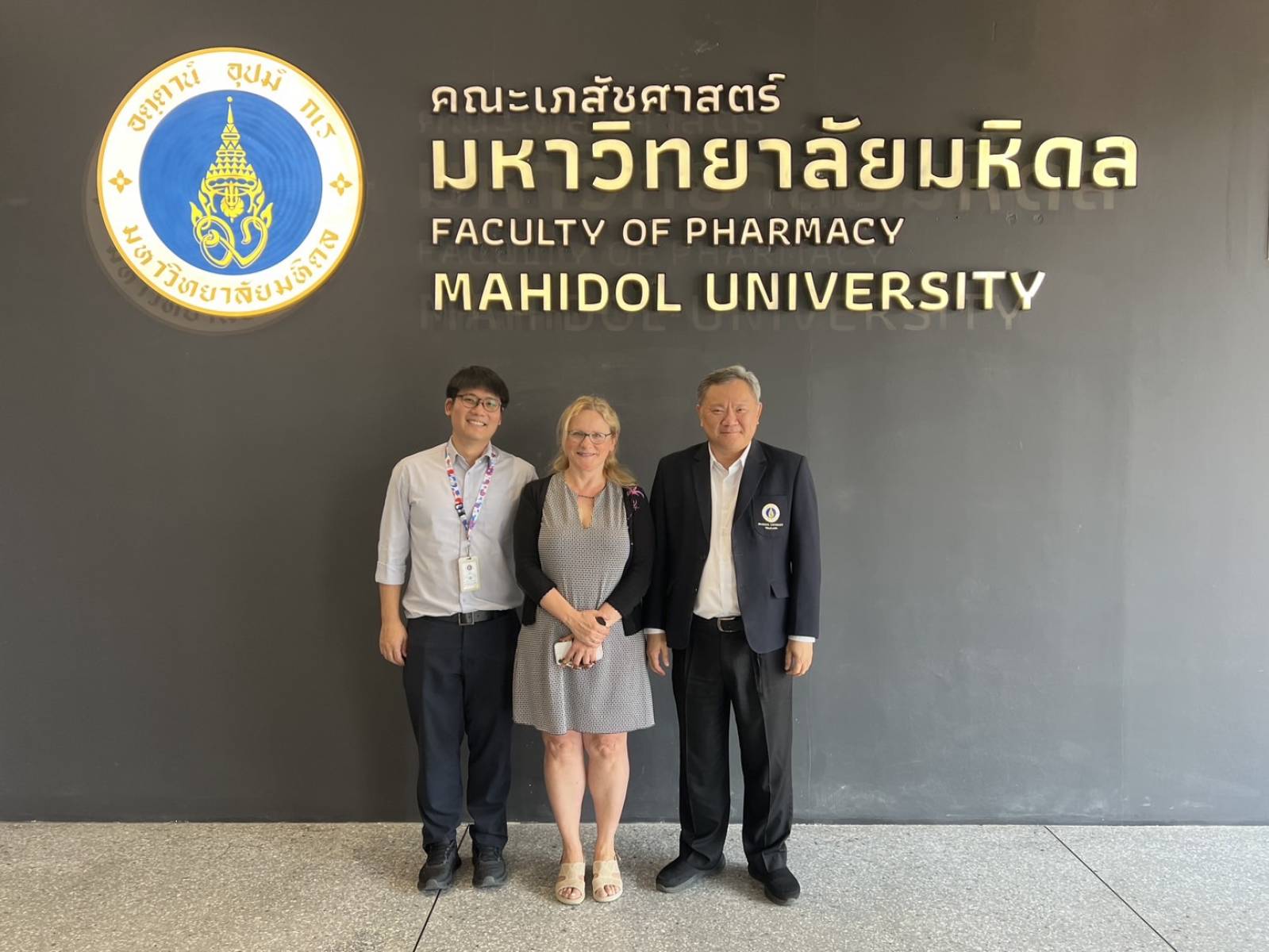 เภสัชมหิดลต้อนรับอาคันตุกะจาก School of Chemistry, University of Bristol สหราชอาณาจักร