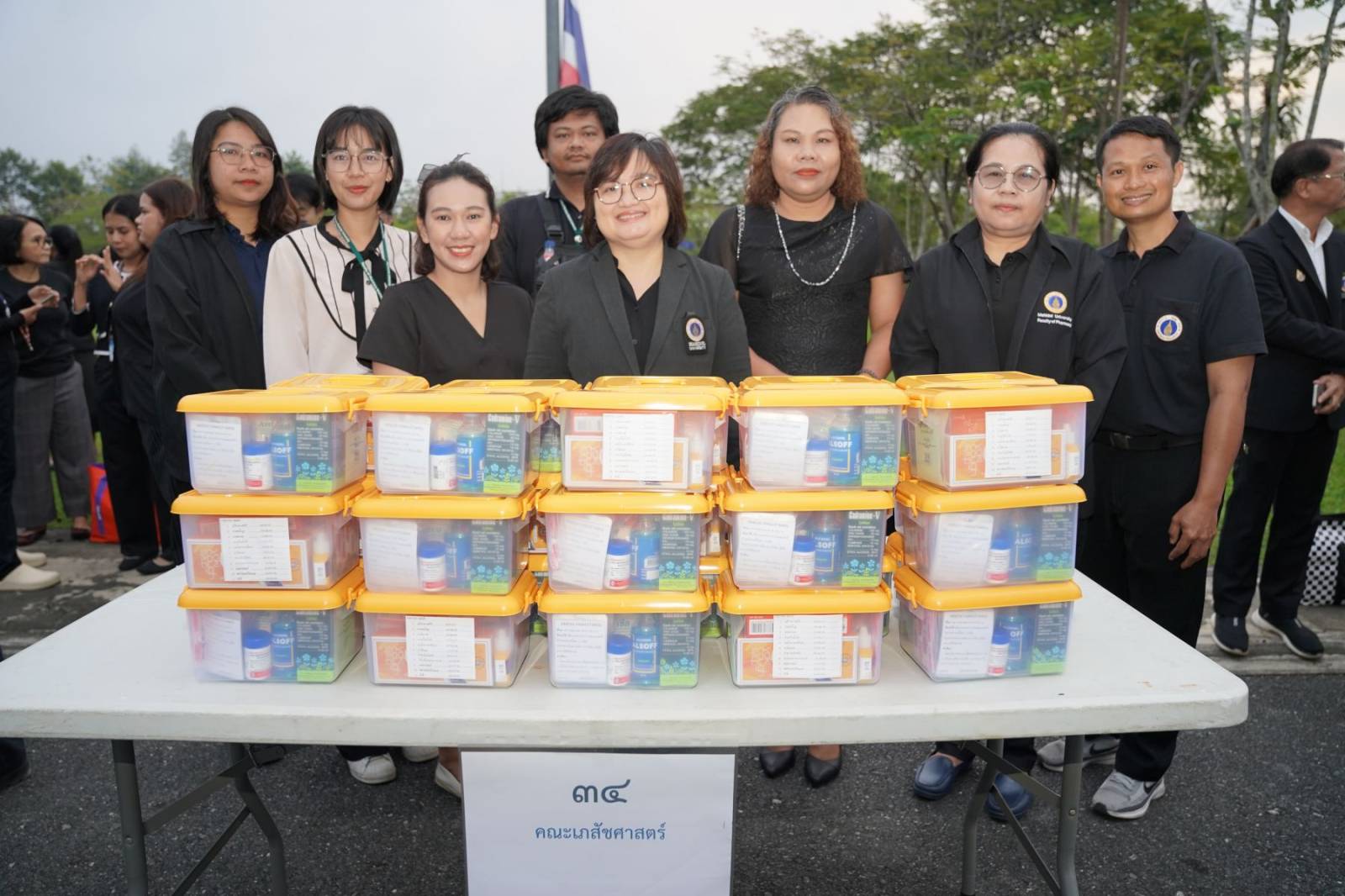 เภสัชมหิดลเข้าร่วมพิธีบำเพ็ญกุศลปัญญาสมวาร (50 วัน) ถวายเป็นพระราชกุศลแด่ สมเด็จพระนางเจ้าสิริกิติ์ พระบรมราชินีนาถ พระบรมราชชนนีพันปีหลวง