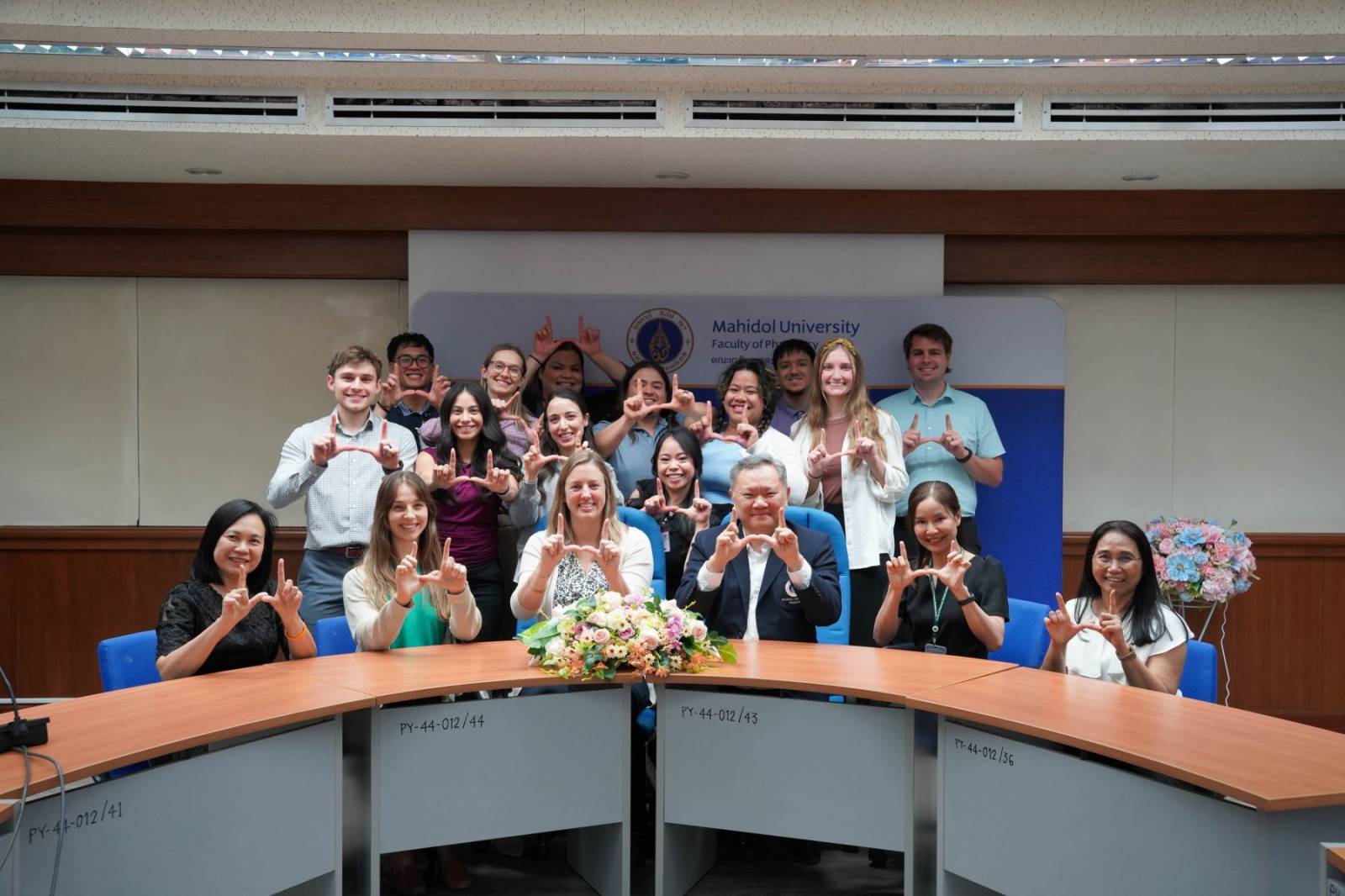 MUPY welcomed Delegates from the College of Pharmacy, University of Utah, USA