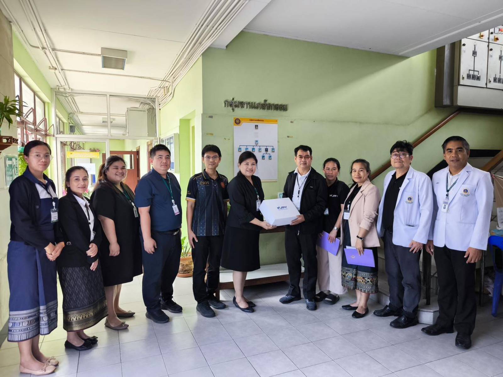 เภสัชมหิดลนำเภสัชกร สปป.ลาว เข้าศึกษาดูงาน ณ ฝ่ายเภสัชกรรม โรงพยาบาลสงฆ์&nbsp;