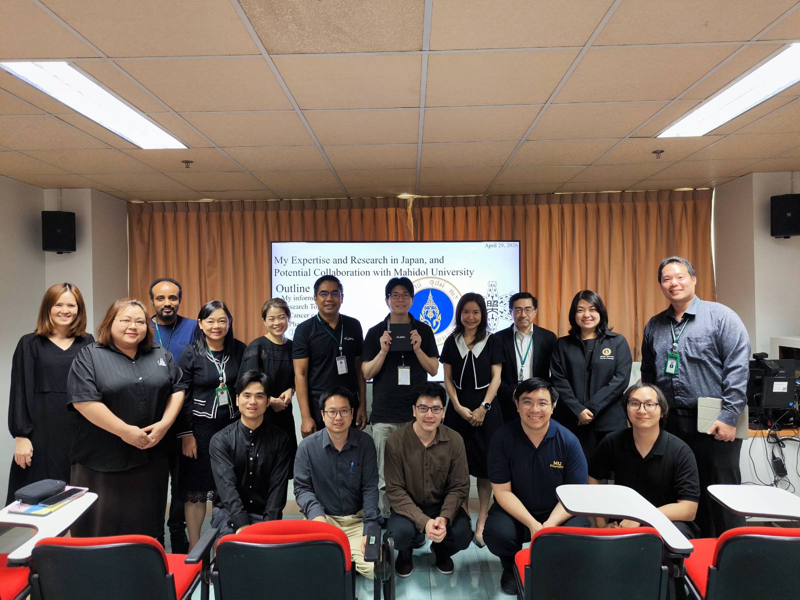 Special Lecture by Visiting Scholar from School of Pharmacy, Showa Medical University, Japan