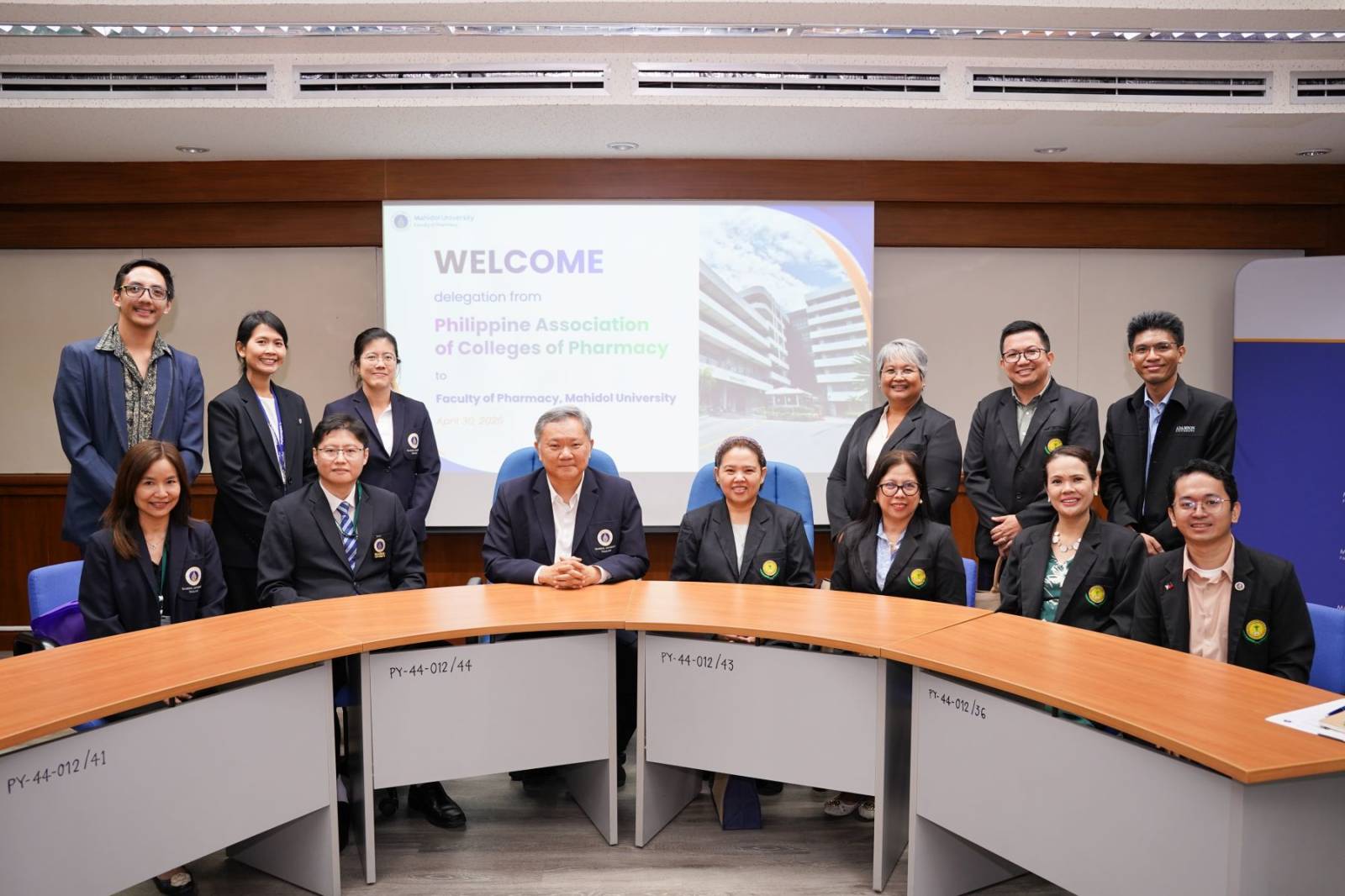 เภสัชมหิดล ต้อนรับคณะผู้บริหารจาก Philippine Association of Colleges of Pharmacy (PACOP)