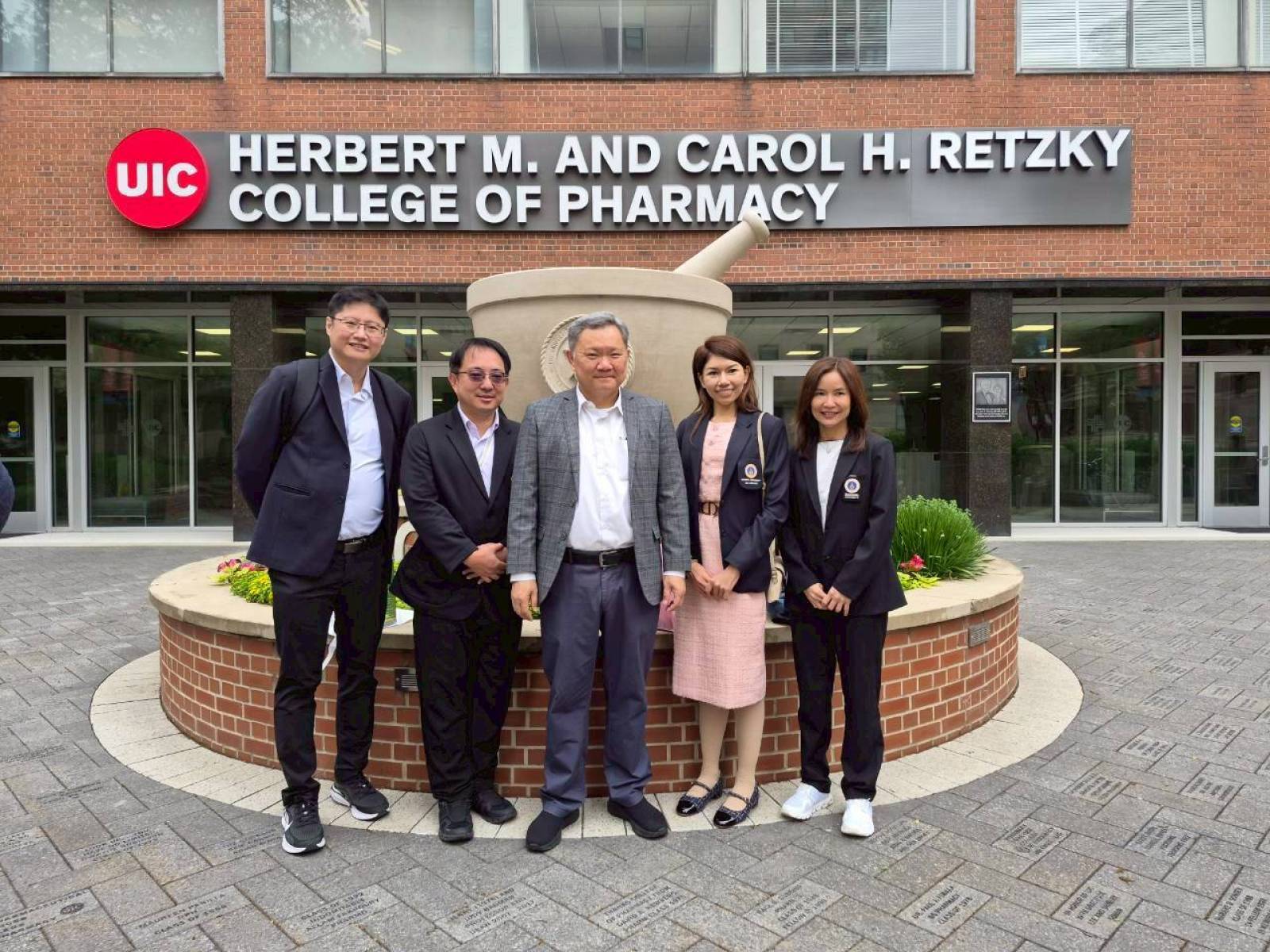 MUPY Executives Visit UIC Retzky College of Pharmacy to Strengthen Academic Synergies and Educational Innovations