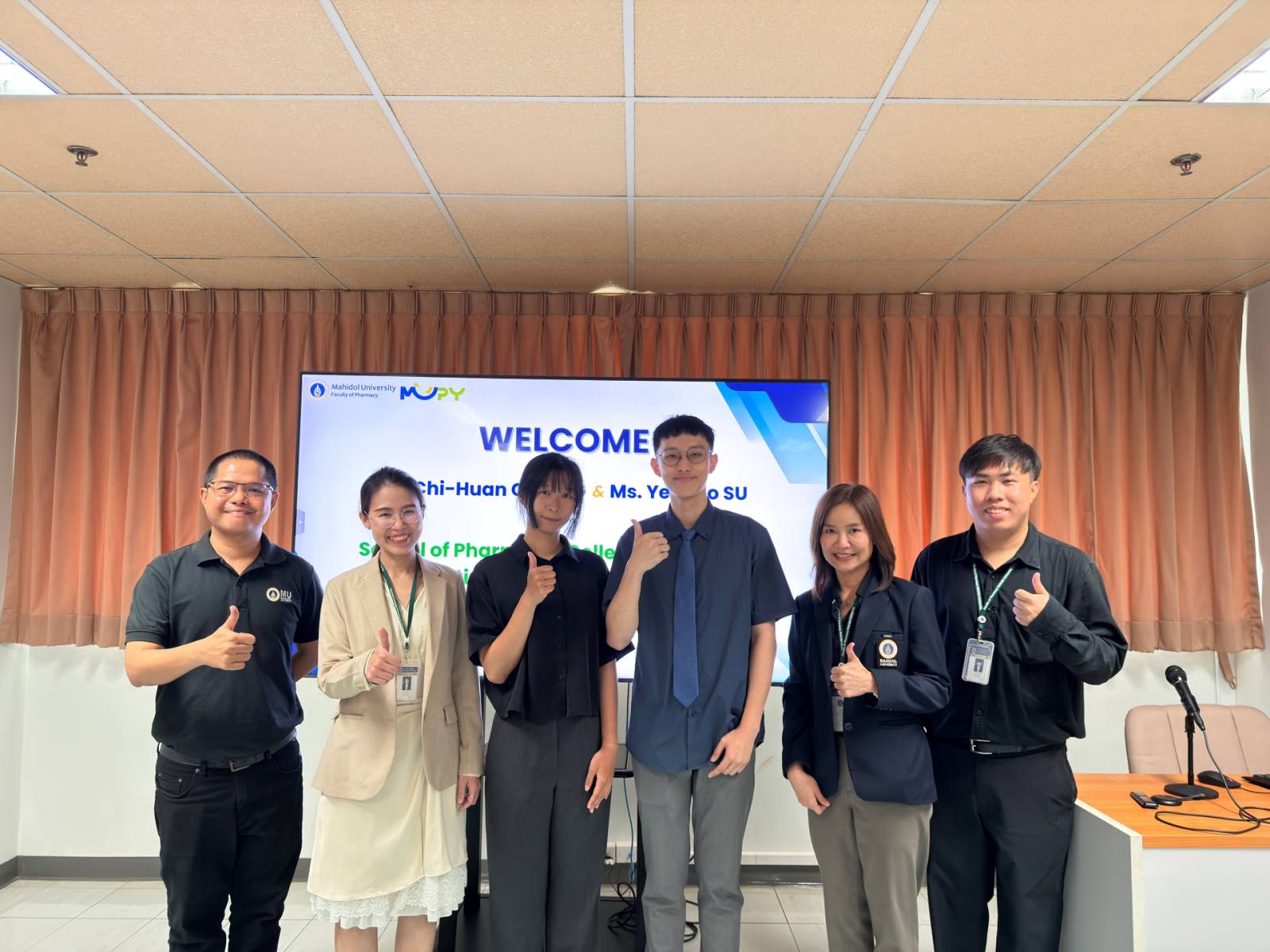 MUPY Welcomes NTU Exchange Students for Advanced Pharmacy Practice Experience (APPE) Rotation Program