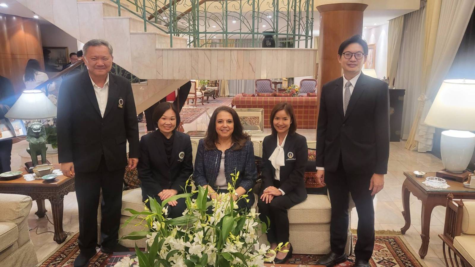 ผู้บริหารคณะเภสัชศาสตร์ มหาวิทยาลัยมหิดล เข้าร่วมงานเลี้ยงรับรองอย่างเป็นทางการ กระชับความร่วมมือด้านสุขภาพระหว่างประเทศไทยและสาธารณรัฐอาหรับอียิปต์