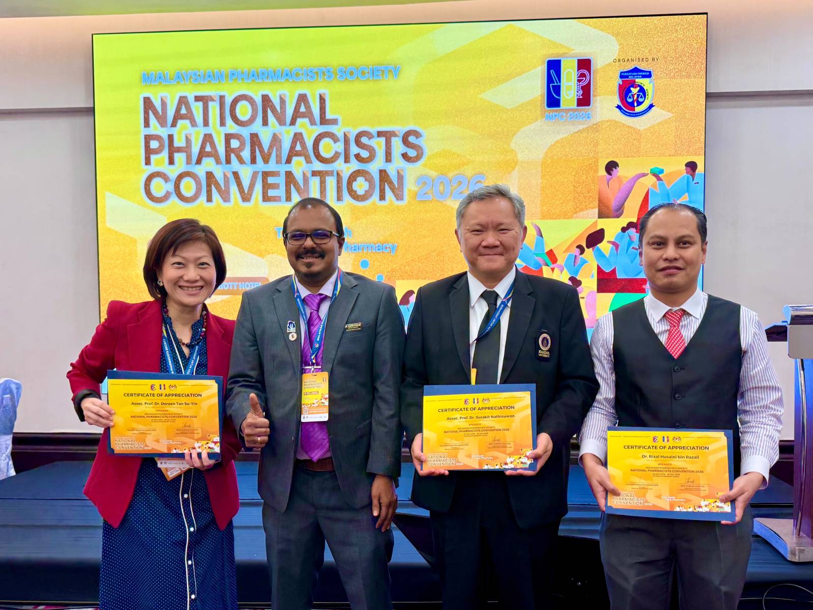คณบดีเภสัชมหิดลได้รับเชิญเป็นวิทยากรรับเชิญระดับนานาชาติ ในการประชุม National Pharmacists Convention 2026 ประเทศมาเลเซีย