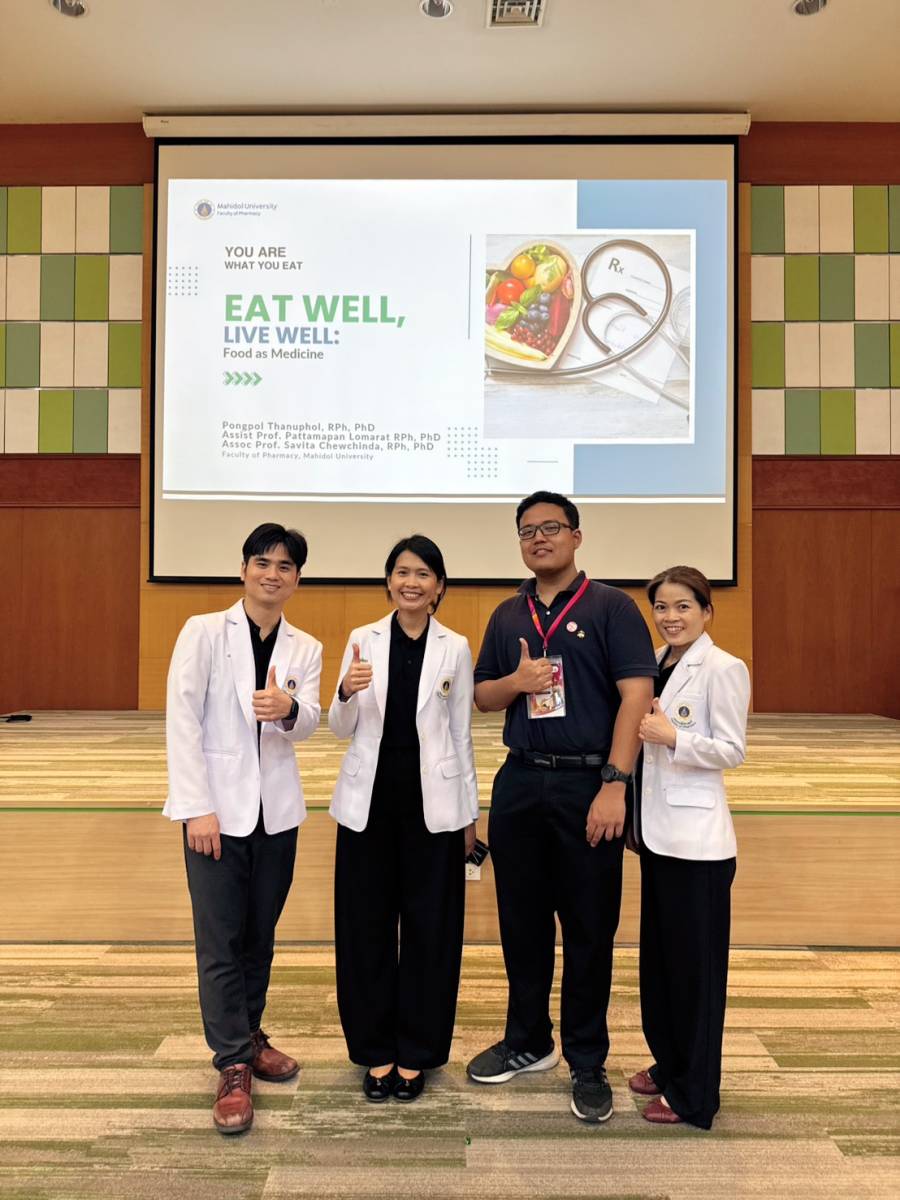 เภสัชมหิดลจัด Academic Workshop ในงาน 71st IPSF World Congress