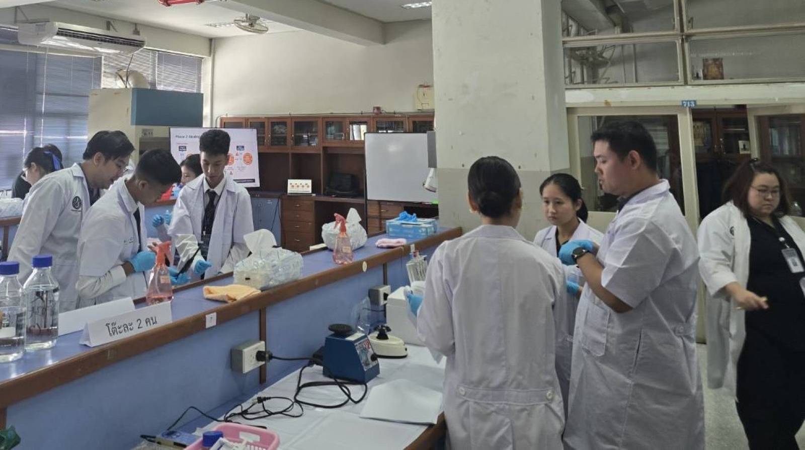 ภาควิชาชีวเคมีจัดอบรมเชิงปฏิบัติการ “PCR for All” ครั้งที่ 3 เสริมทักษะชีววิทยาโมเลกุลผ่านการปฏิบัติจริง