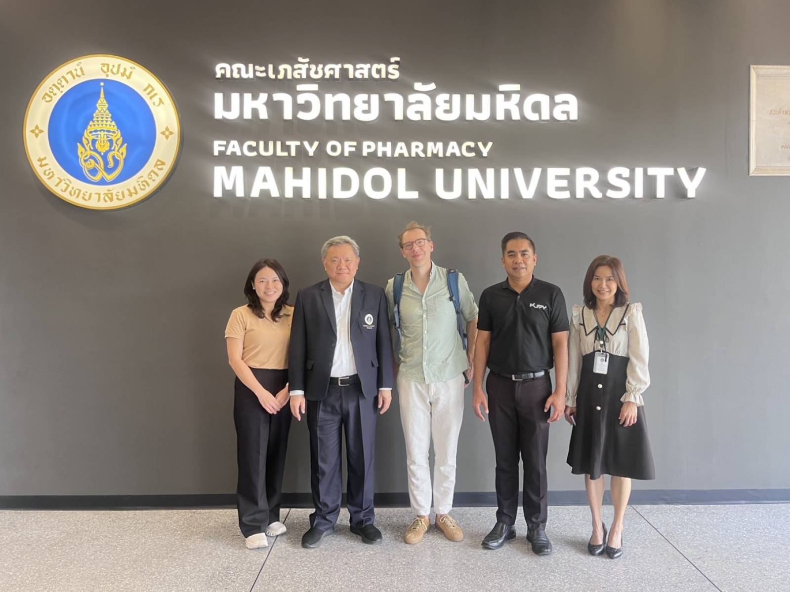 เภสัชมหิดลต้อนรับนักวิจัยจาก French Institute of Health & Medical Research (Inserm) สาธารณรัฐฝรั่งเศส&nbsp;